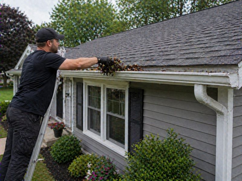 Eavestrough Clearing in Richmond, VA