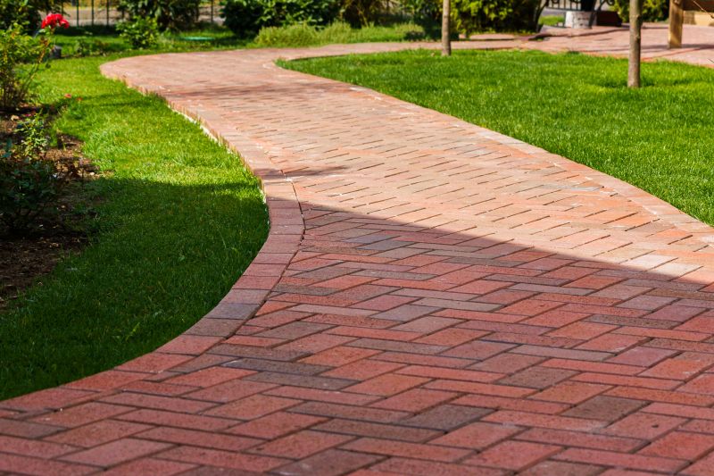 Brick Walkway Cleaning detail